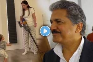 Anand Mahindra powerful New Year message with video of mother and toddler