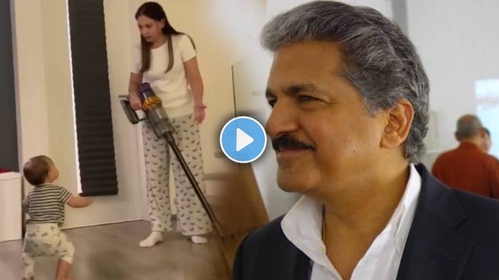 Anand Mahindra powerful New Year message with video of mother and toddler