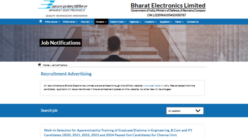 BEL Recruitment 2025 Opportunity to get job without examination on apprenticeship posts in Bharat Electronics Limited, interview will be held on these dates