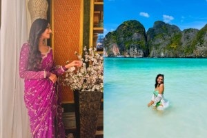 Bhagya Lakshmi Aishwarya Khare monokini photos viral