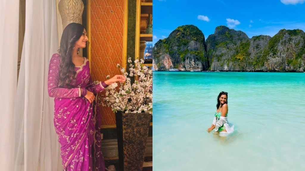 Bhagya Lakshmi Aishwarya Khare monokini photos viral