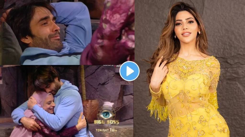 Bigg Boss 18 Vivian Dsena crying after seeing wife nouran aly