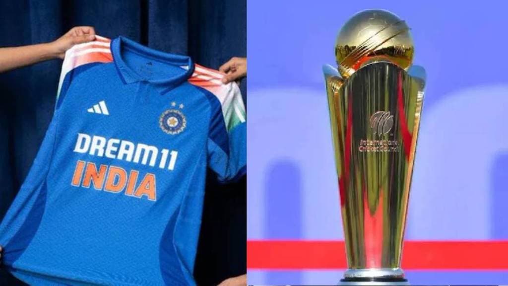 Champions Trophy 2025 No Pakistan Name on Team India CT Jersey PCB Official Slam BCCI