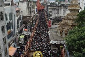 traffic diversion Pune city Shri Ganesh Jayanti Chhatrapati Shivaji Road