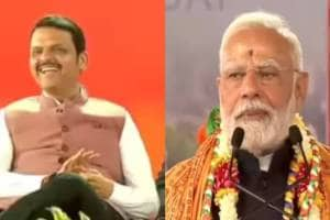 Devendra Fadnavis and PM Narendra Modi