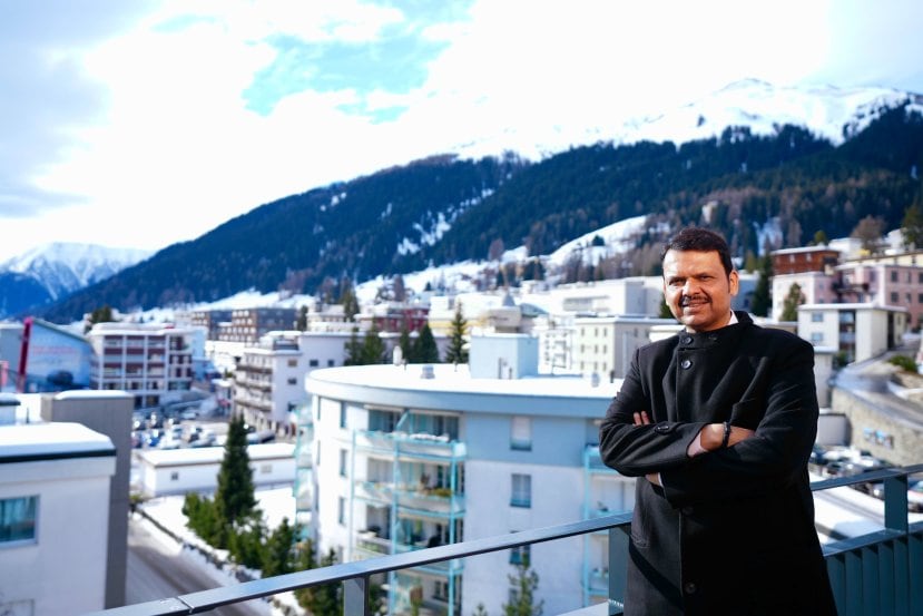 Devendra Fadnavis Switzerland Davos 2025