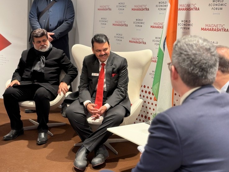 Devendra Fadnavis Switzerland Davos 2025