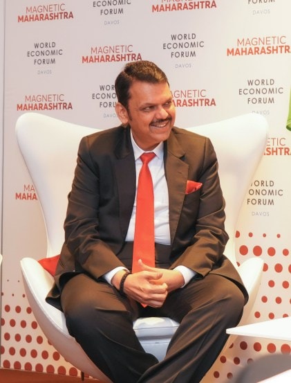 Devendra Fadnavis Switzerland Davos 2025