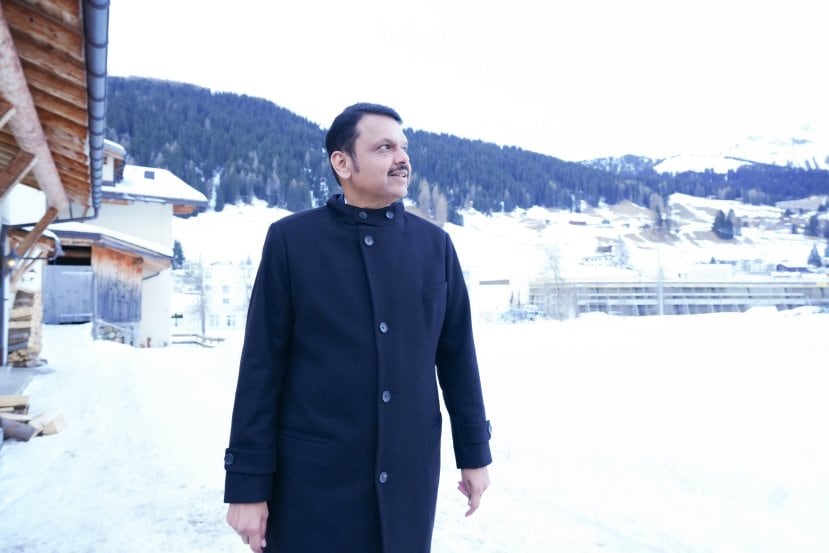 Devendra Fadnavis Switzerland Davos 2025