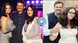 Devendra Fadnavis and Divija Fadnavis