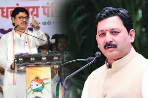 Dhananjay Munde and SambhajiRaje Chatrapati