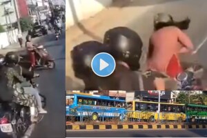 Domino Effect Crash Sudden Scooty Brake Causes Multi-Vehicle Pileup Internet Reacts WATCH