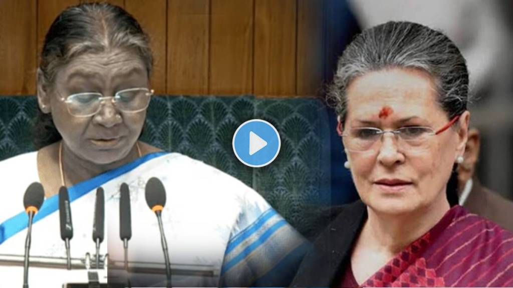 Draupadi Murmu and sonia gandhi