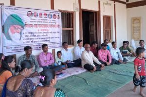 Satyagraha for free education in Vinoba Bhaves gagode village