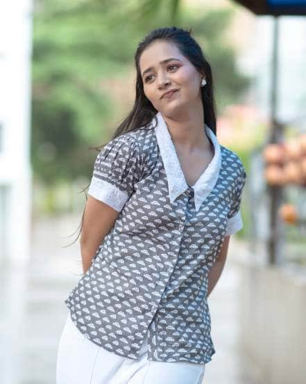 Gauri Kulkarni Bold Look In White Shirt