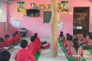 only one Gondi school in Maharashtra struggles for survival