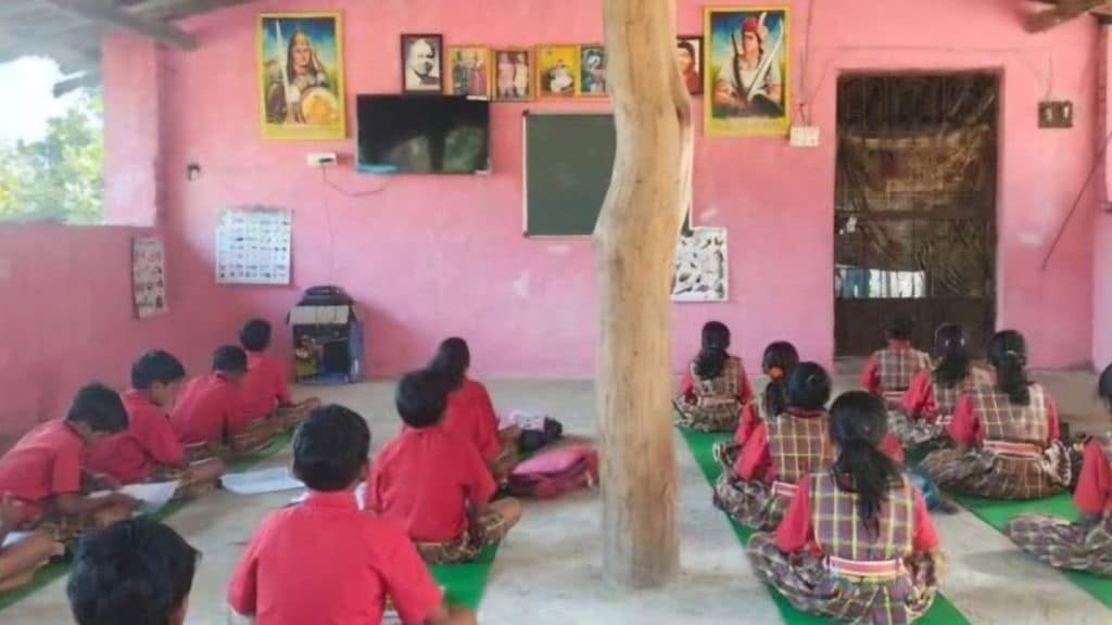 only one Gondi school in Maharashtra struggles for survival