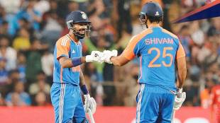 Hardik Pandya Shivam Dube Partnership Record with Fifty for 6th Wicket IND vs ENG 4th T20I