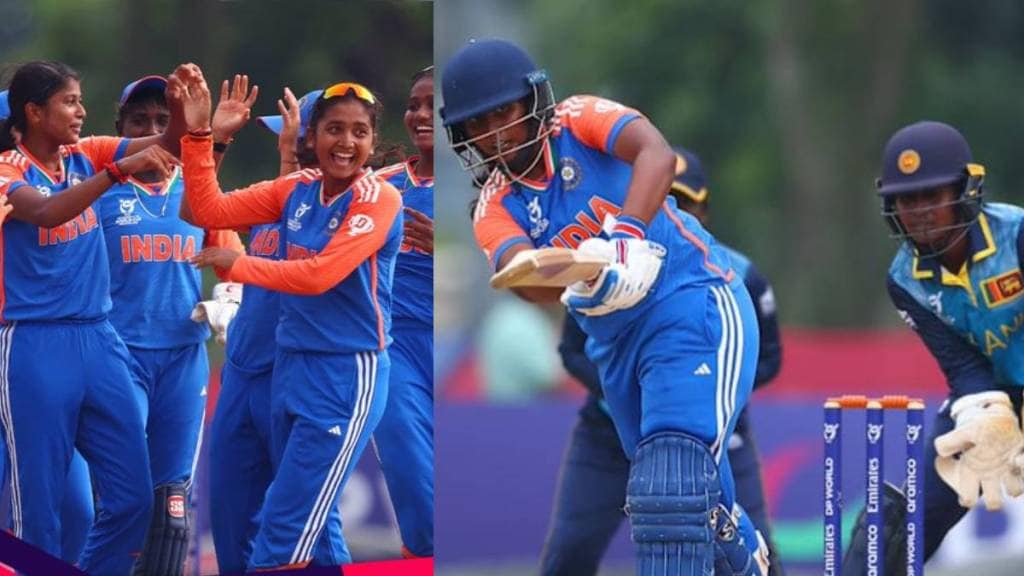 INDW beat SLW BY 60 Runs with third Consecutive Win in U19 T20 World Cup 2025