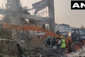 Image Of Kannauj Building Collapse