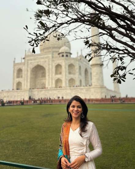 Kaumudi Walokar Taj Mahal Photoshoot