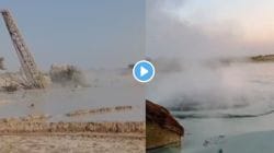 Jaisalmer Tubewell Water Burst Video : जैसलमेरमध्ये जमिनीतून उसळला पाण्याचा फवारा, लोकांमध्ये घबराट; सरस्वती नदीशी काही संबंध आहे का? तज्ज्ञ म्हणाले…