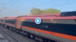 Vande Bharat Sleeper Train Video : वंदे भारत स्लीपर ट्रेनने गाठला १८० किलोमीटर प्रतितास वेग; चाचणीचा Video आला समोर