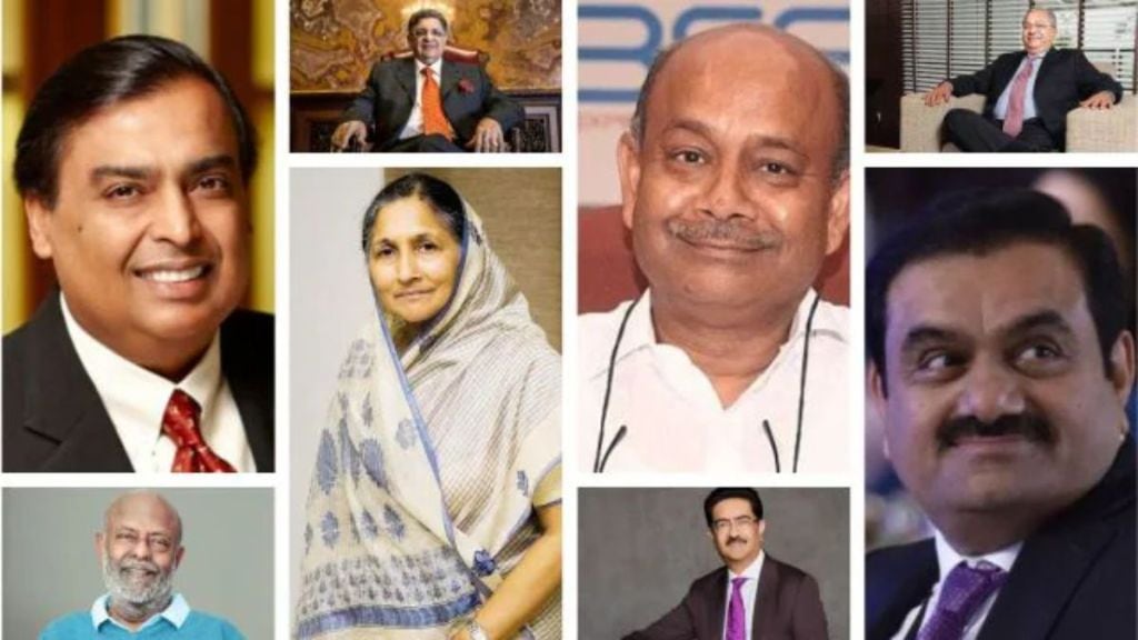 Top 10 richest people in India as of January 2025