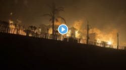 Los Angeles Wildfire Video : लॉस एंजेलिसच्या वणव्यात हाजारो लोक बेघर, २८८ कोटींचा बंगला जळतानाचा Video Viral