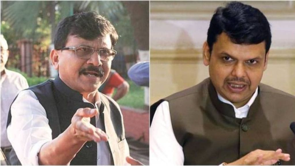 Sanjay Raut Devendra Fadnavis