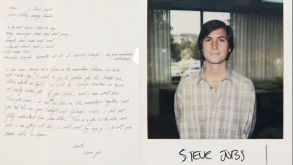 Steve Jobs letter