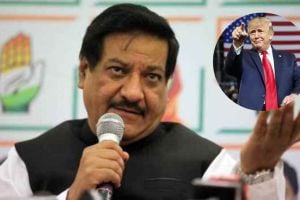 Prithviraj Chavan On Meeting with Donald Trump