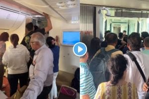 Air India passengers create ruckus after got stranded in Mumbai-Dubai flight