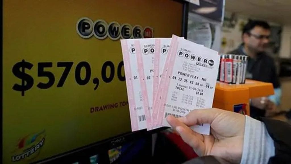 Image of a lottery ticket