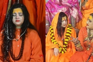 Mamta Kulkarni Laxmi Narayan Tripathi Expelled By Kinnar Akhara Founder