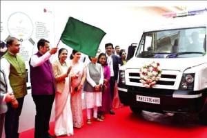 country first Mobile Forensic Van launched in the Maharashtra state