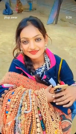 Monalisa Bhosle Maha Kumbh Mela 2025 Prayagraj