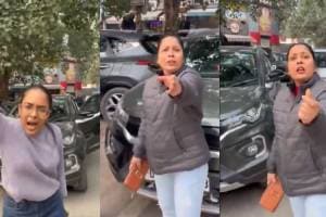 Mother-Daughter Duo Gets Into Ugly Quarrel With Man Objecting To Wrong Parking In Delhi