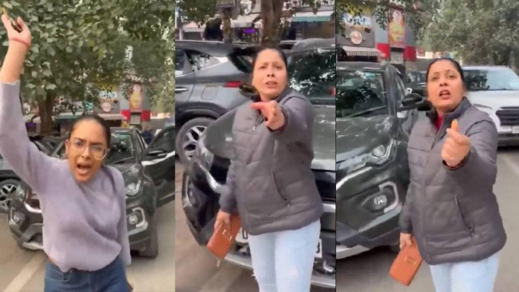 Mother-Daughter Duo Gets Into Ugly Quarrel With Man Objecting To Wrong Parking In Delhi