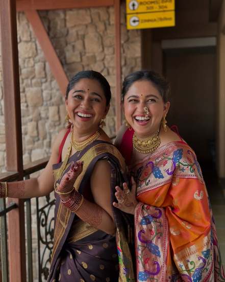 Mrunmayee Deshpande Gautami Deshpande Paithani Saree