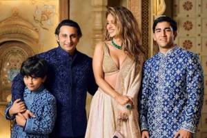 Natasha Poonawalla and Adar Poonawalla