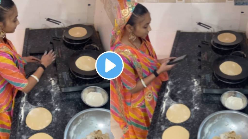 How To Make Roti Quickly Desi Jugaad Video Viral on social media