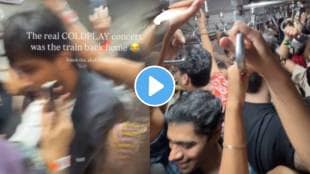 Coldplay in Mumbai local Coldplay fans bring ‘concert vibe’ to Mumbai local: ‘This city can do anything’ video viral