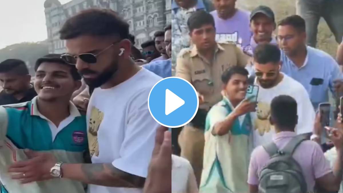 Virat Kohli Angry : ‘भाई, मेरा रास्त मत रोको…’, सेल्फीसाठी चाहत्याने हट्ट केल्याने संतापलेल्या विराट कोहलीचा VIDEO व्हायरल