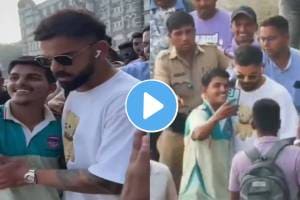 Virat Kohli getting angry with fan video viral