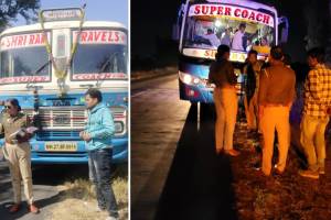 private bus drivers, Amravati, RTO, action by RTO,