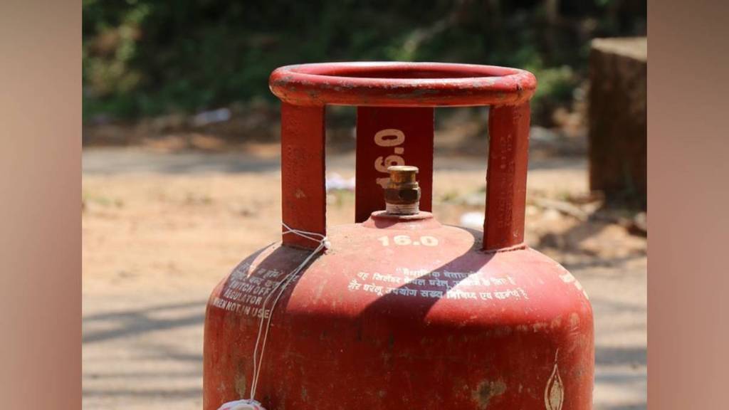 Black market , cooking gas cylinders,