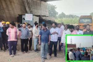 Highway work , workers , Karad, Satara,