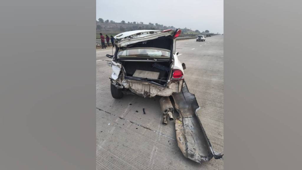 car accident on Samriddhi Expressway