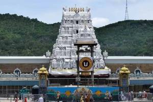 green arbitrator fined Tirupati Sansthan Rs 10000 for delaying reply on environmental concerns at Ulves Balaji temple plot